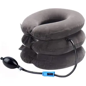 Cervical Neck Traction Device Inflatable Neck Stretcher, Easy to Use Chronic Neck and Shoulder Pain Relief Traction Spine Alignment, Neck Cervical Brace