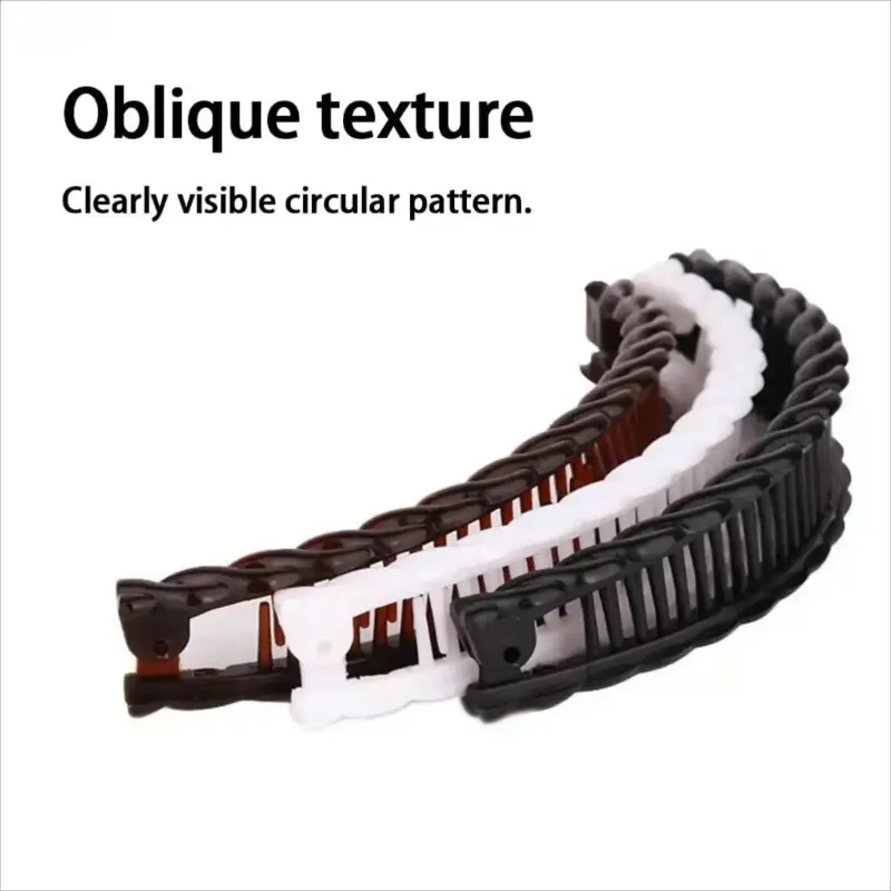 3Pcs Vintage Banana Hair Claws Strong Hold Thick Curly Hair Retro Styling Clips for Updos Ponytails