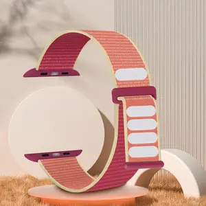 Compatible Apple Watch Band Women Men 49mm-38mm, Nylon Sport Loop Strap, Fits Iwatch Series 1-11 Se Ultra, Durable & Stylish