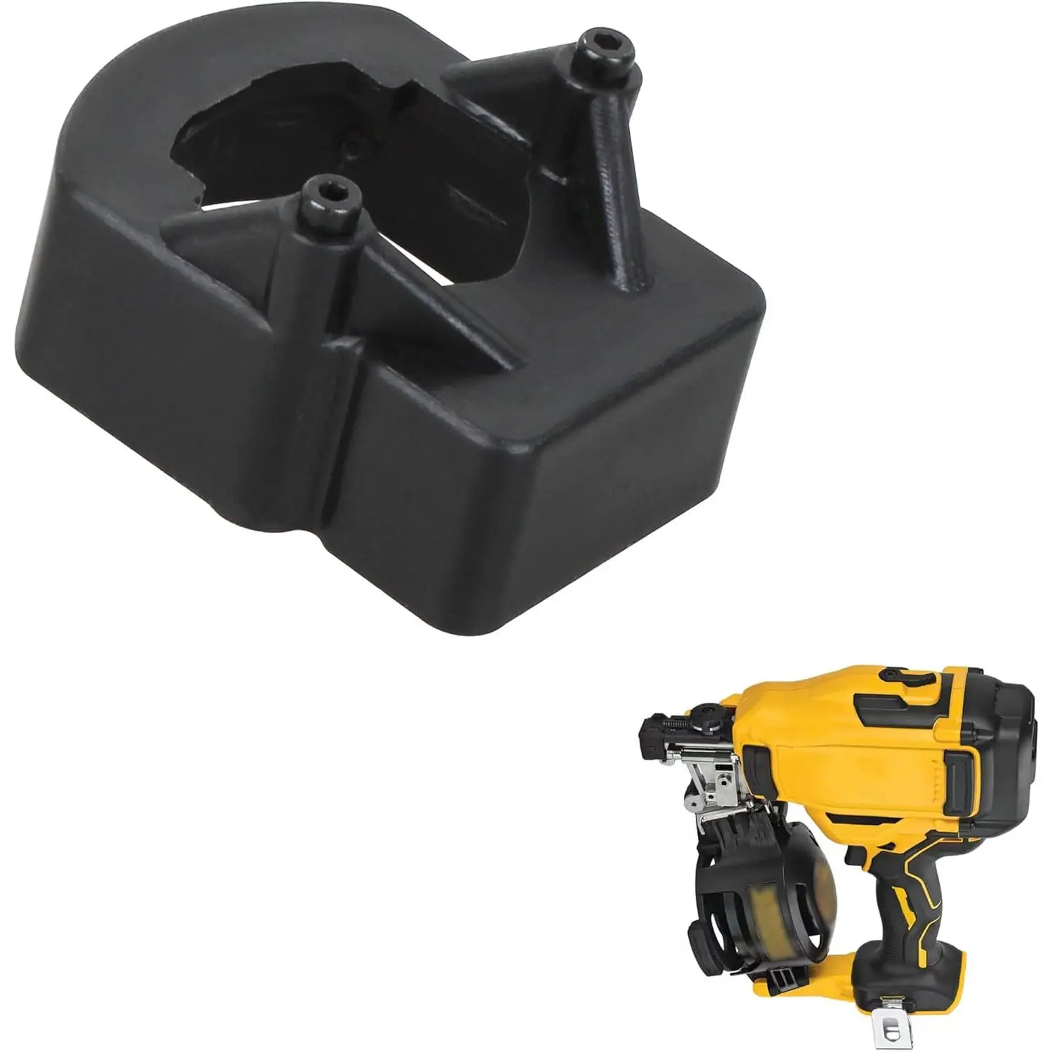DCN45RN Vinyl Siding Adaptor Tip 1 Pack for D-eWalt 20V Roofing Nailers | For D-eWalt 20V DCN45RNB DCN45RND1 series roofing nailers, Upgraded durable material,  nailing, quick secure install.
