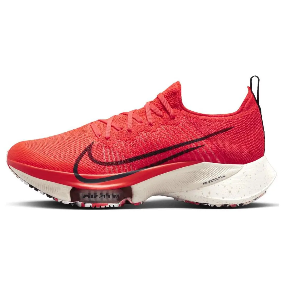 Nike Air Zoom Tempo Next% Outdoor Comfort Running Shoes for Men and Women – Low-Top, Red White Black Verifiable, with credentials and supporting global authentication
