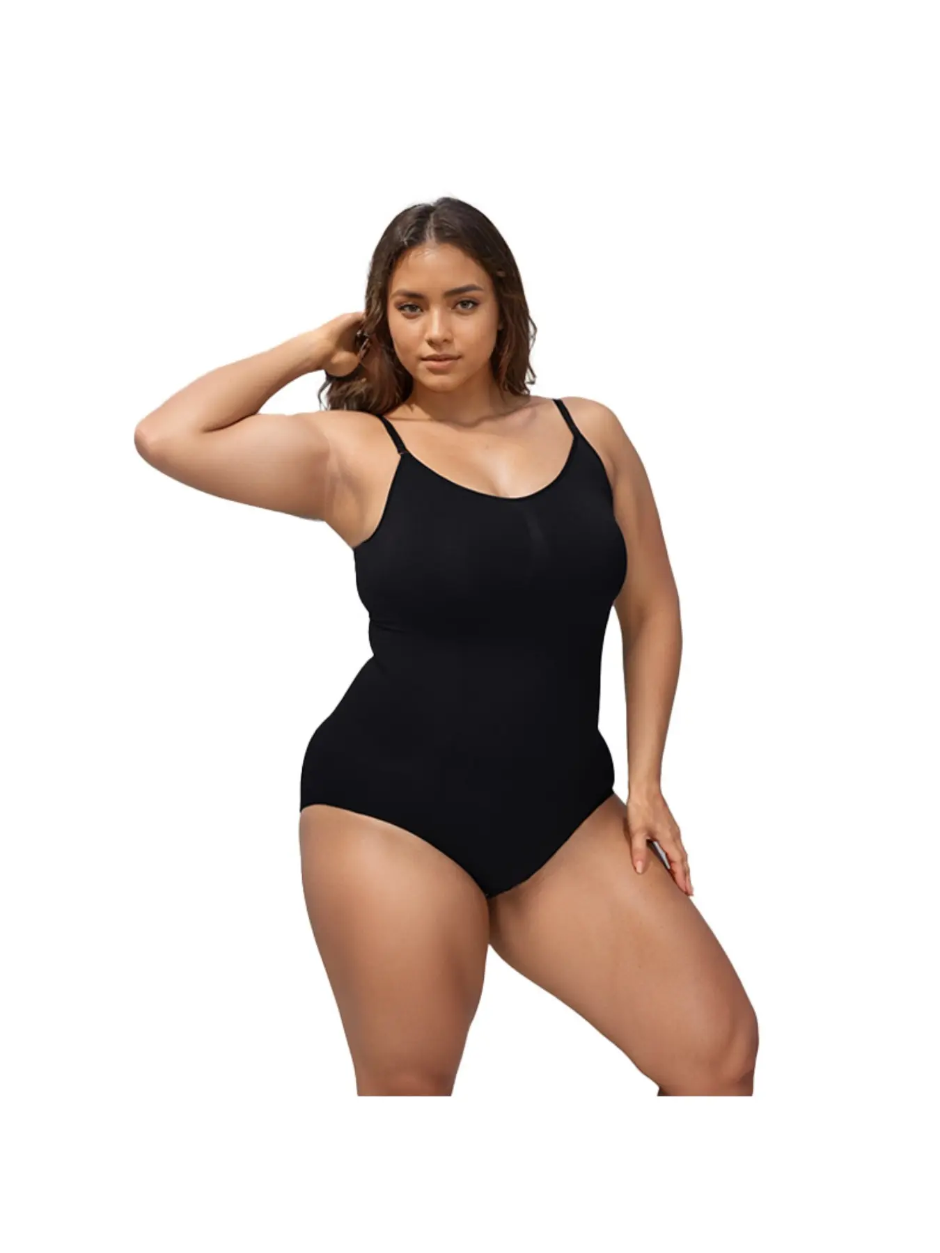 Slim Lance Plus Size Seamless Shapewear Bodysuit – Tummy Control Waist Cincher, Butt Lift Full Body Shaper, 1XL-4XL