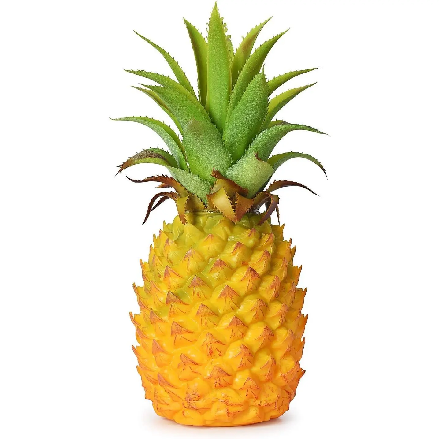 Realistic Artificial Pineapple Fake Fruit for Home Cabinet Table Party Decoration 8.2"