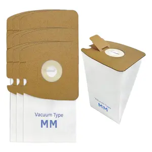 10 Pack Canister Vacuum Bags for Sanitaire S3680 SC3680 and Eureka Mighty Mite 3670 3680 4100 4300 5180 Series, Replacement Models 60297A 60295A 60295B 60295C 60296C 63253A