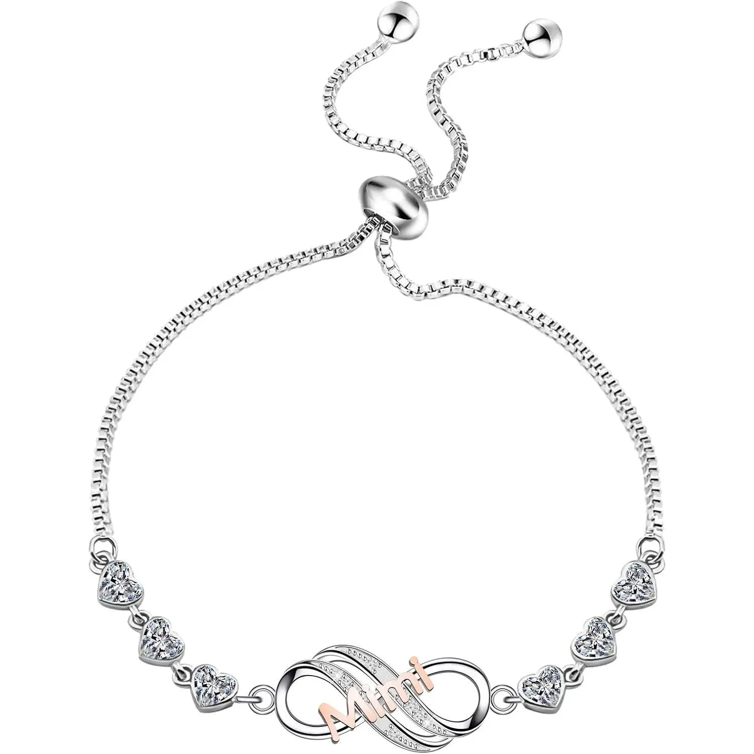 Grandma Bracelet My Favorite People Call Me Nana/Mimi/Nonna/Granny/Grandma Bracelet  for Grandmother