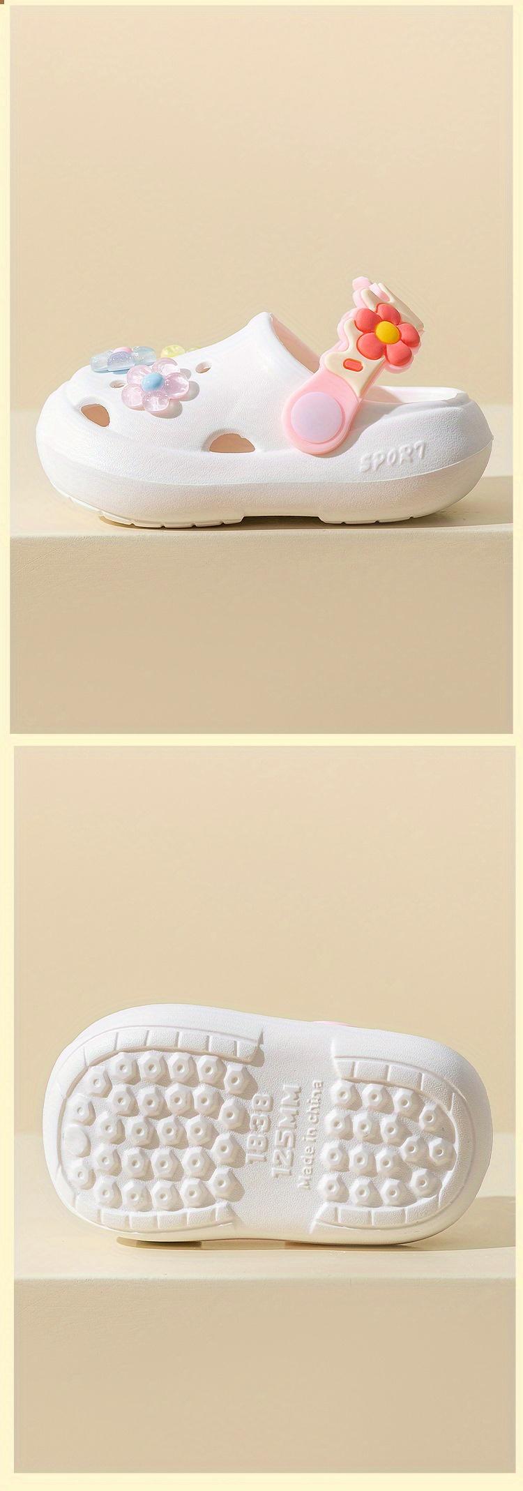 Adorable New Indoor Sandals for Toddlers, Featuring a Soft Non-Slip Bottom And Holes for Breathability