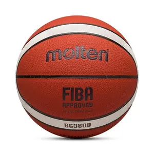 Molten Bg3800 Size 7 Basketball, Fiba Approved, Indoor Outdoor Training Match Ball, Durable Design, Perfect for Sports Enthusiasts
