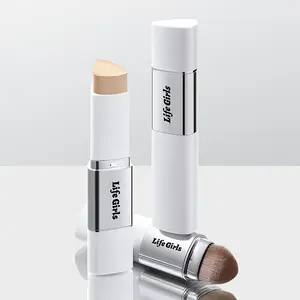 [Valentine's Day Gift]  Lightweight Moisture-Locking Foundation Stick - A Pure, Clean Formula Foundation with Moisturizing Properties And Full Coverage, Delivering Long-Lasting Wear. Valentine's Day Gift