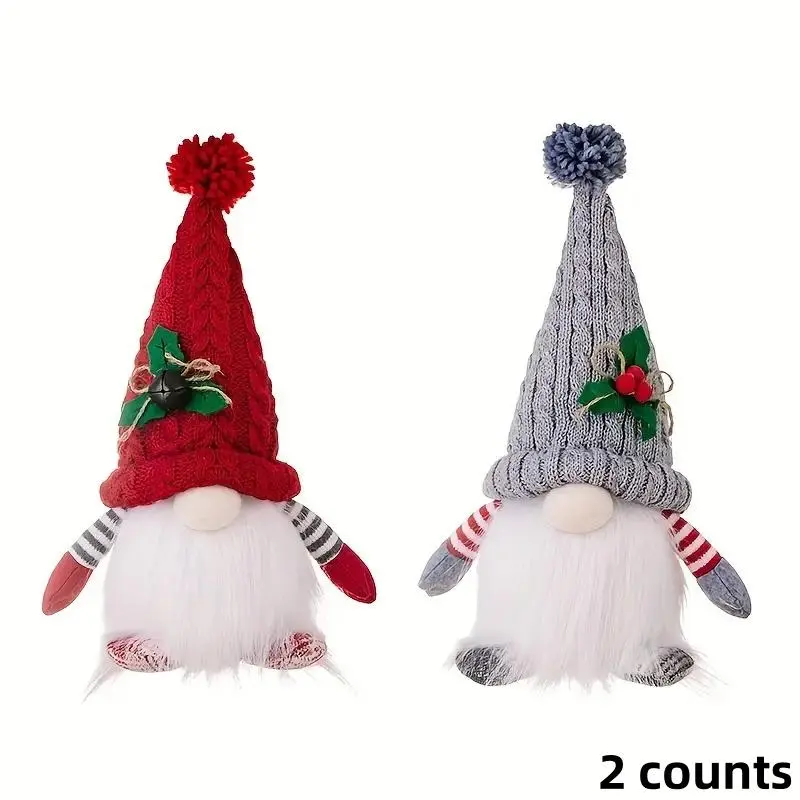 Christmas Gnome Light, 2 Counts Cute Gnome Decor, Holiday Party Decoration, Festive and Party Supplies, Home Decor, Battery Not Included