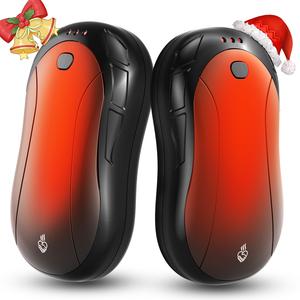 rechargeable portable hand warmer, 2 counts reusable heating hand warmer, rechargeable heater machine for men & women use