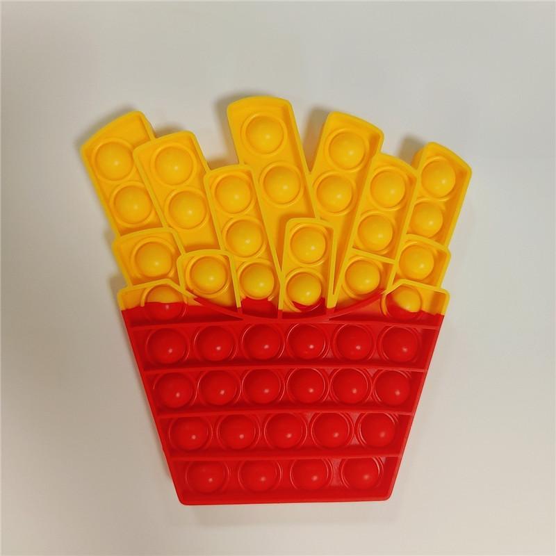 Ice cream push pop fidget toys, bubble sensory toys, stress reliever, autism, anti stress tiny  fidgets