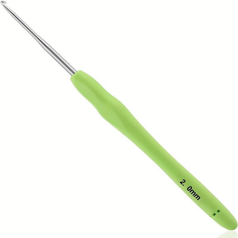 Crochet Hook Set, 9pcs Sturdy and Durable Crochet Tool Set with Soft Handle, Handmade DIY Crafts Crochet Hooks for Home Use