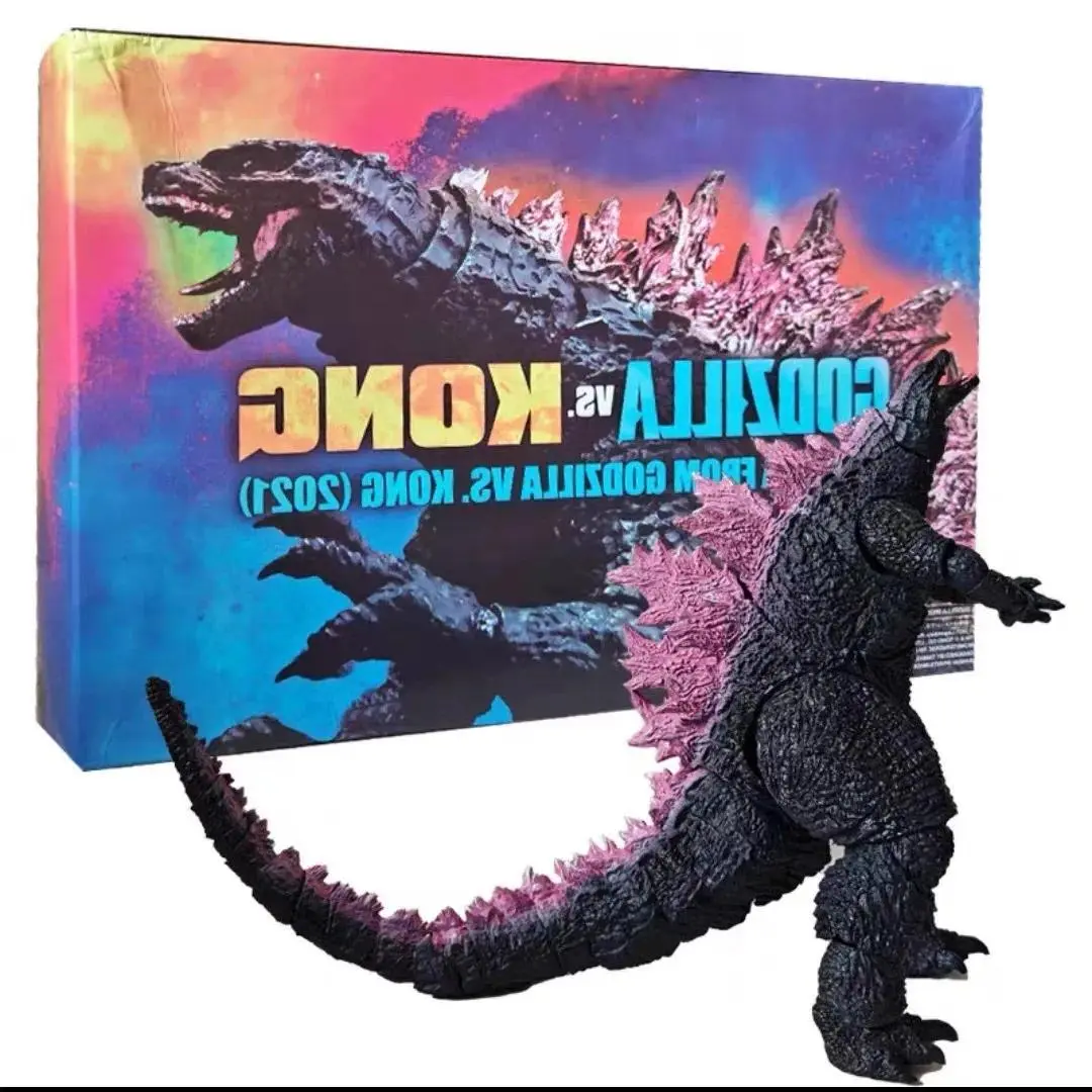 2026 Godzilla Vs King Kong 2 Action Figure SHM Godzilla Collectible Children Toys Movable Joint Decoration Birthday Gift