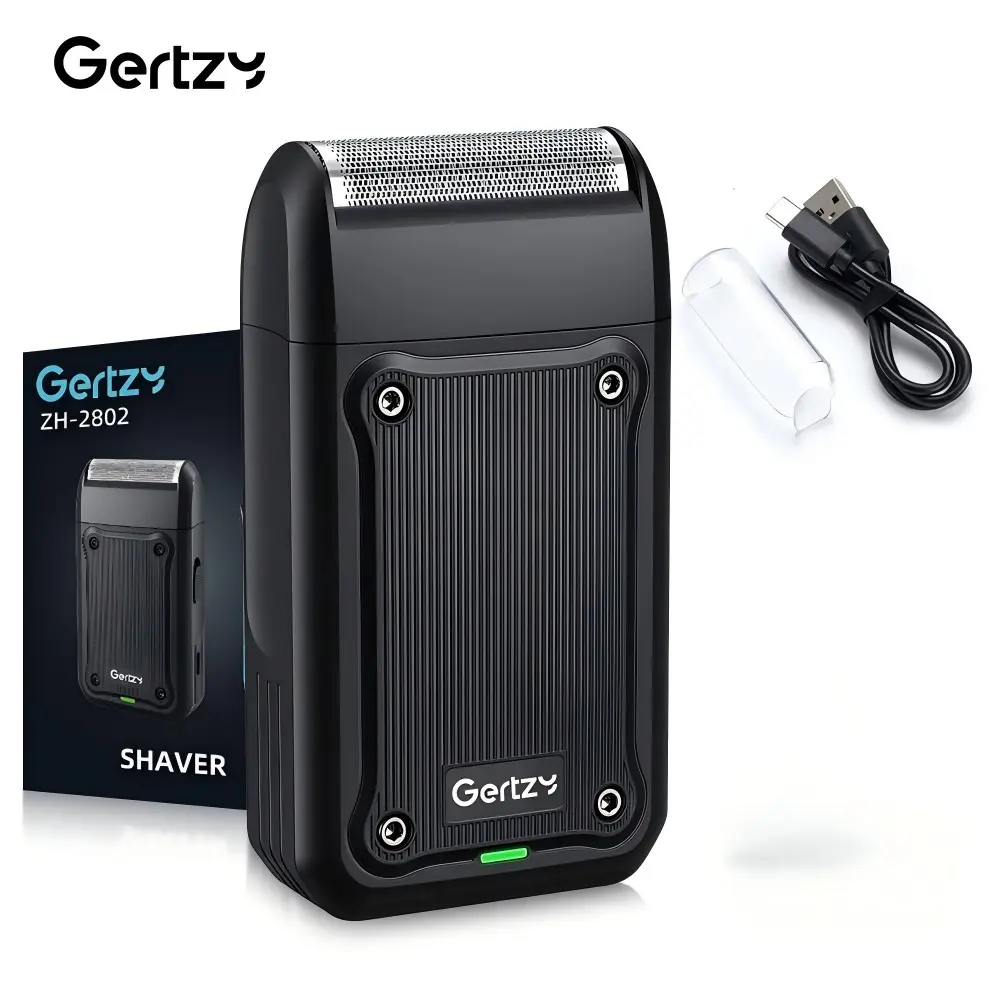 Men's Professional Foil Razor, Rechargeable Electric Shaver, Precision Blades, Pain-Free Beard Trimmer, Wireless Travel Grooming Kit, USB Rechargeable Shaver, Painless Precision Shaver, Portable Shaver, Cordless Rechargeable Shaver
