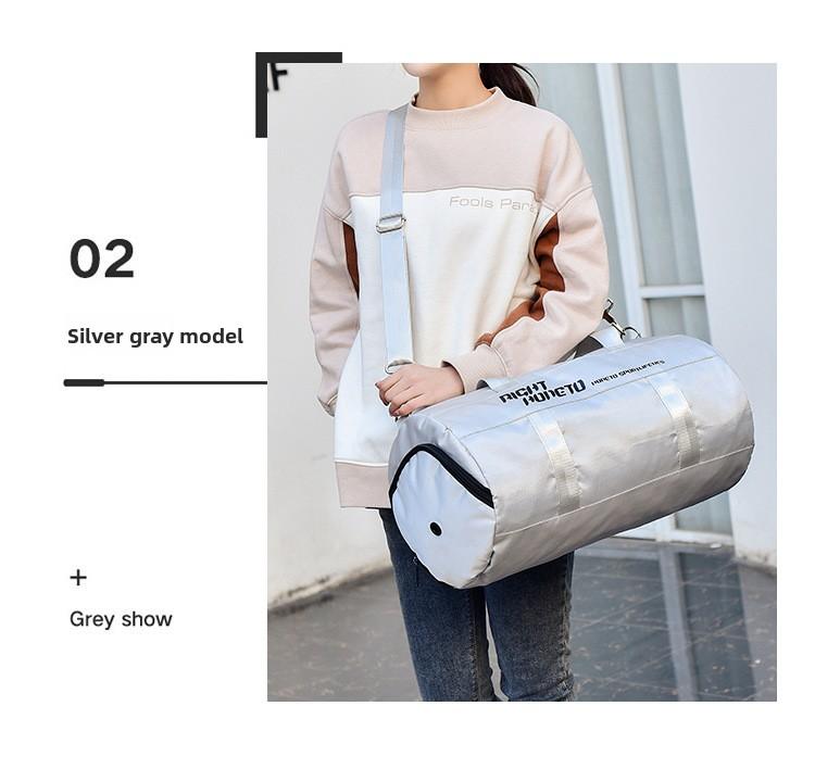 Fitness Bag Men's Wet and Dry Separation Training Sports Backpack Hand Luggage Short-Distance Travel Bag Women's Large Capacity Swimming Bag