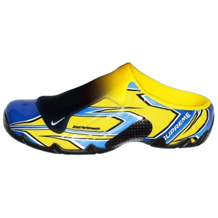 Supreme x Nike Clogposite 'Opti Yellow Blue' FN0289-700