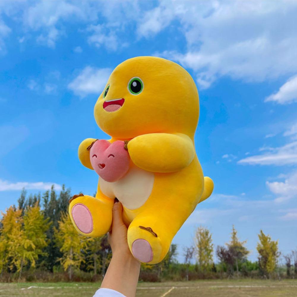 Milk Dragon Nailong Dragon Plush Toys Soft Plush Cute Milk Dragon Plush Doll Yellow Cartoon Nailong Milk Dragon Stuffed Toy