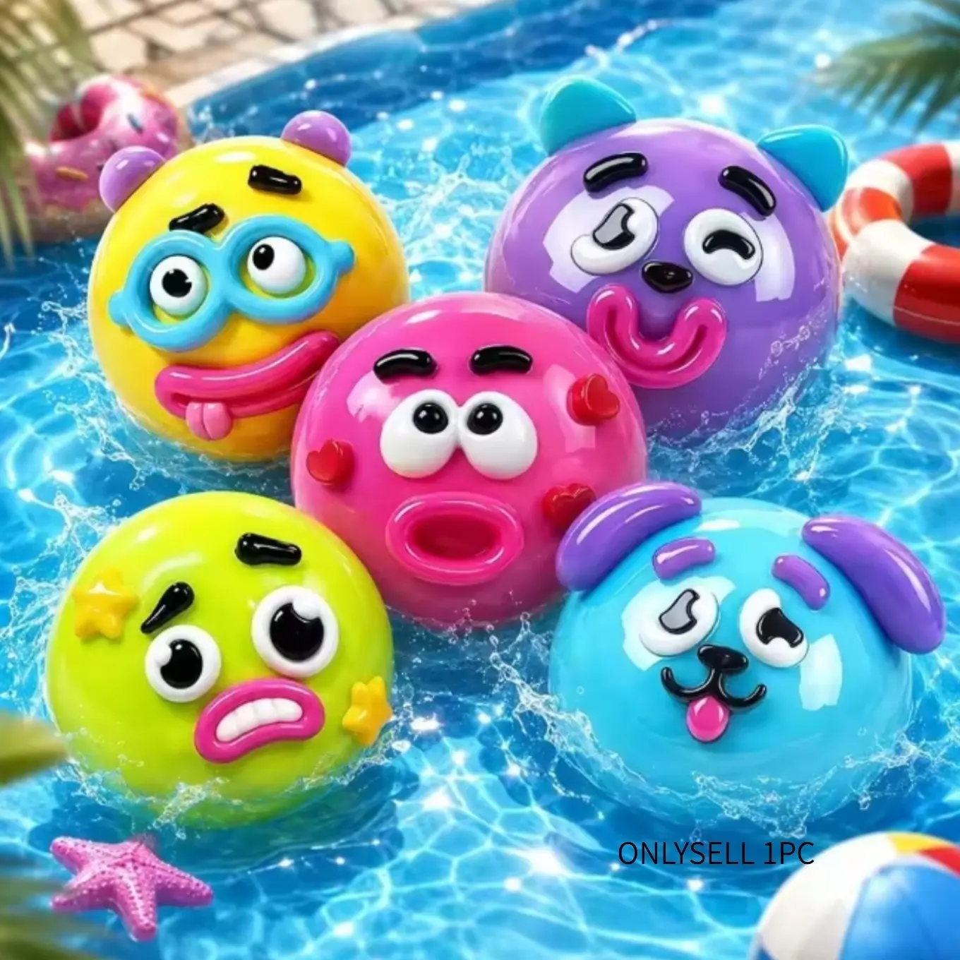 5 optional Smushers sticky DIY curiosity dog face exchange soft mold slowly rising squeezing toy blind box relaxing sensory gift