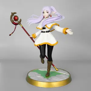 Frieren Anime Figure Standing Pose, Frieren Handmade Model, Secondary Dimensional Wizard, Collectible Merchandise, Ideal Gift