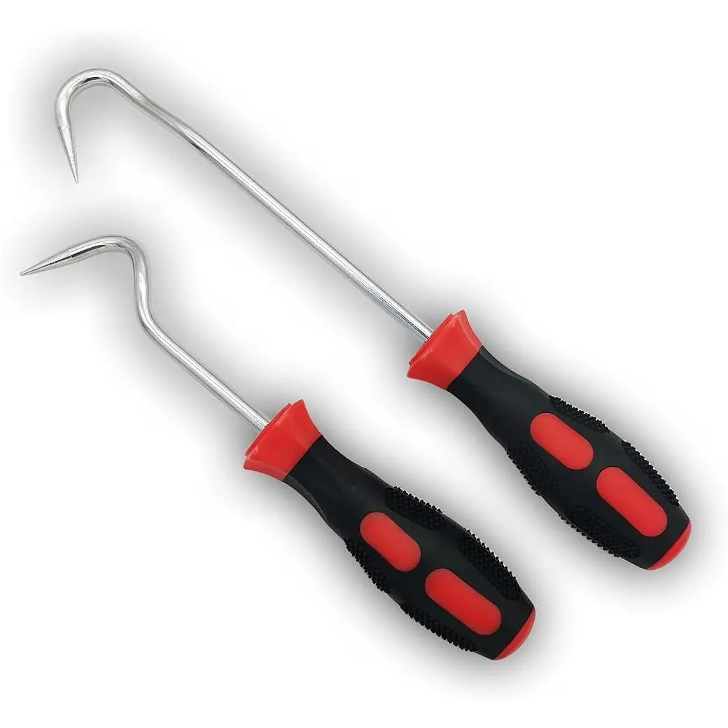 Hose Removal Hook Pick Set, 10" Hook, 8" Remover, Hose Puller Tool for Radiator Hoses