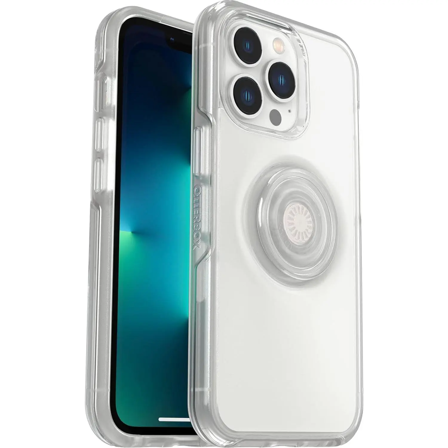 OtterBox + Pop Symmetry Series Shockproof Case Cover for iPhone 13 PRO (Not 13/13 Mini/13 Pro Max) - Non-Retail Packaging, Day Trip Design, Heavy Duty Protection, Solid & Translucent Colors, Cellphone Accessories, Solids