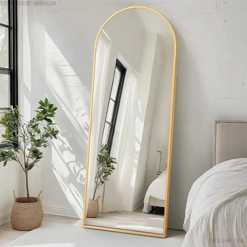 Floor Mirror Standing Hanging or Leaning Wall standing mirror home decor, Upgraded Nano GlassXXUNIVERSE GOODS1019PILLOW TALK