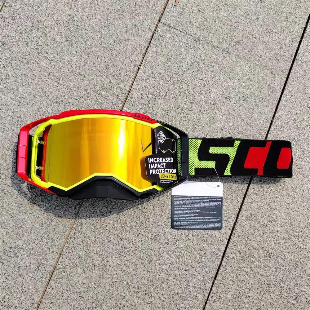 Motorcycle Goggles-TPU Frame Anti-Wind Dust Snow Off Road ATV Dirt Bike Ski Goggles for Riding, Snowboarding & Sports mx atv dirt windproof goggles cycling sunglass outdoor glasses bicycle glasses unisex eye glasses good r glasses performance eyewear