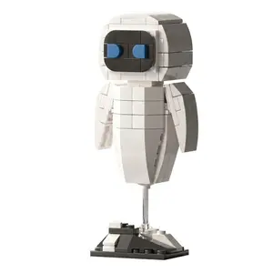 White Levitating Space Robot STEM Brick, for 6 7 8 9 10 11 12 Year Old Kids Boys Girls Premium ABS Cyber Bot Stem Building Blocks Architecture Model Toy Desktop Ornament Birthday Gift 2026 Summer Mega Sale TikTok Viral