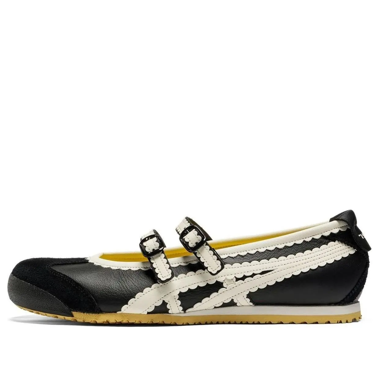(WMNS) Onitsuka Tiger Mexico 66 Tigress 'Black Cream' 1182A678-001
