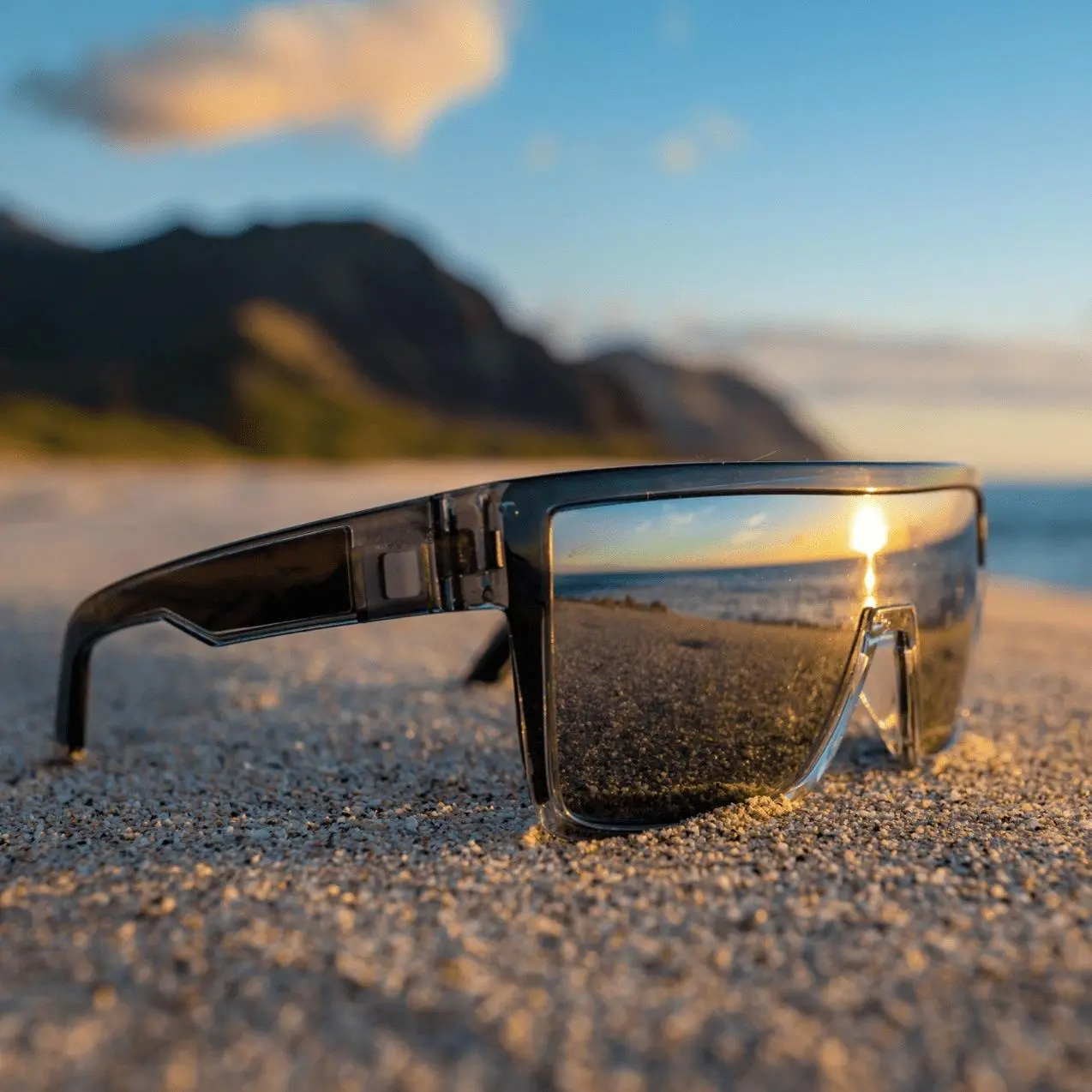 Sports Cycling Sunglasses, Windproof Unisex Coated Sunglasses, Full Frame Polarized Cycling Shades for Men Women