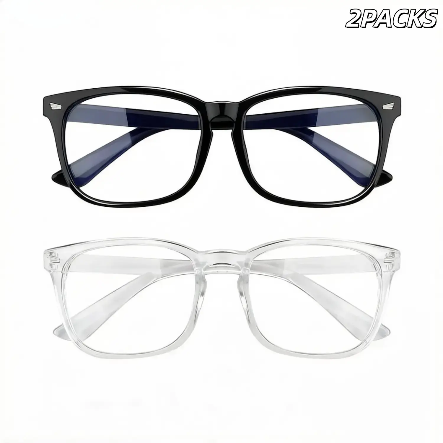 Hot Selling Blue Light Blocking Computer Gaming Glasses Unisex HD Anti-Reflective Polycarbonate Lenses Lightweight Durable Fashionable Eyewear for Work Office TV Study