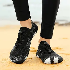 GGOR Men' & Women' Quick-Dry Outdoor Water Trekking Shoes - Five-Toe Low-Cut Sole & Upper, -Terrain Traction Suitable for Hiking, Diving, Beach, Cycling, for Stream Crossing, Gym, Fitness, and Casual Wear