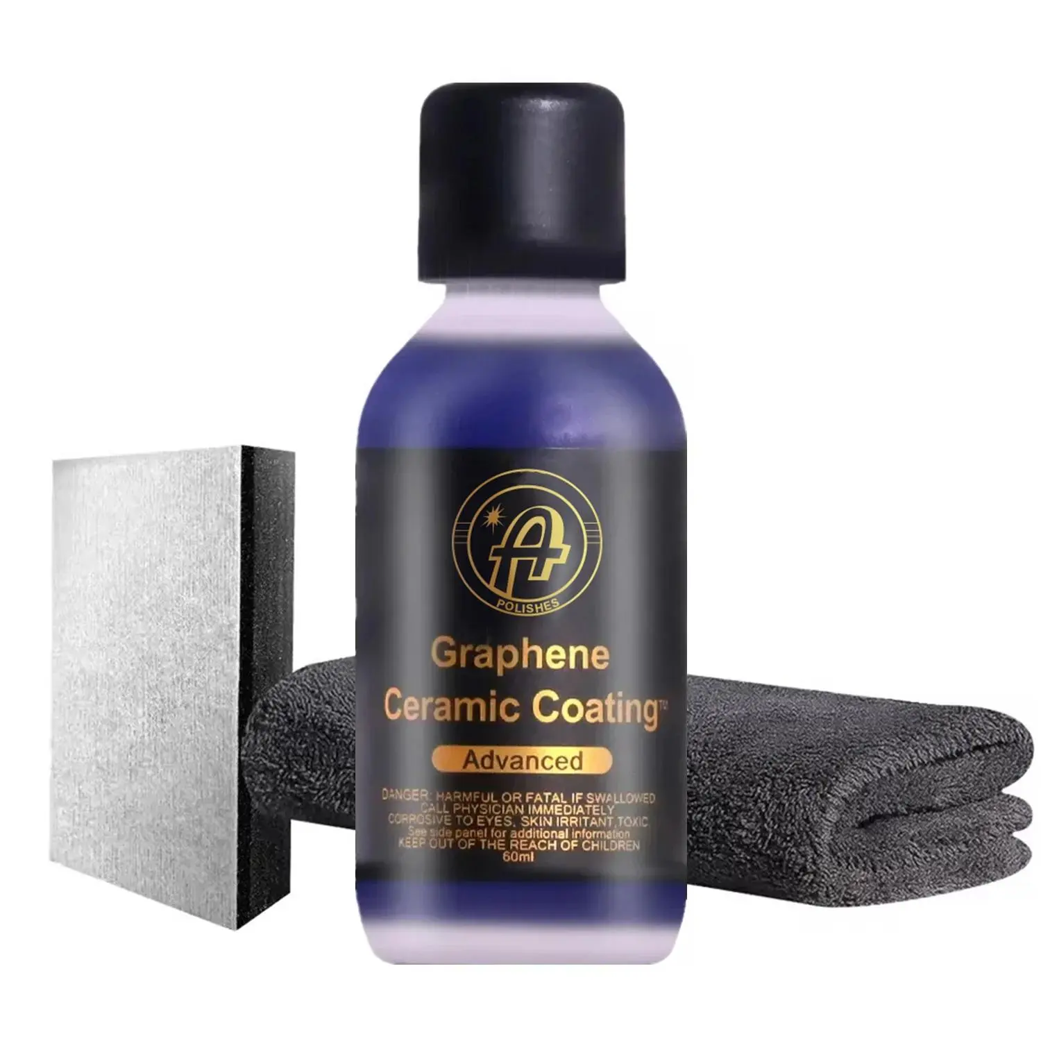 Graphene Ceramic Coating 10H Automotive Coating Agent for Cars 7+ Years of Protection Apply After Car Wash Clay Bar Car Buffer Polisher Boat Motorcycle