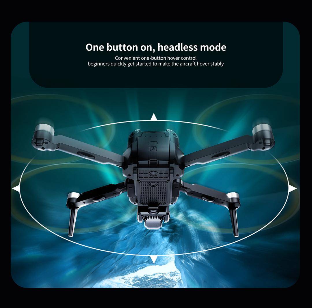 2026 GPS brushless HD camera drone with a 4.5-inch screen remote controller, four-way obstacle avoidance, ESC adjustable camera, GPS return-to-home, 360° rolls, and three batteries for up to 45 minutes of flight—ideal for aerial photography and gifting