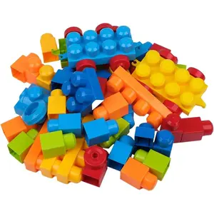 56 Pieces, 4, 5, Big Bilding Blocks Train, 6+, Edcational for Boys Girls Toddler Age 3