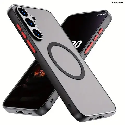 Shockproof Phone Case, Stylish Matte Finish Phone Protective Cover, Phone Accessories Compatible with Samsung Galaxy A16 A15 A14 A13 A12 A33 A34 A35 A55 A54 A53 4G/5G, Casing