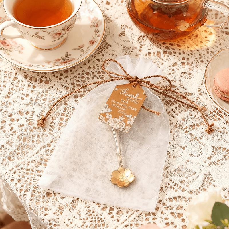 For Weddings, Bridal Showers & Parties, Complete Guest Favor Solution, 300 Pcs Wedding Gold Floral Teaspoon Favor Set, Teaspoons, Gift Tags, Drawstring Bags & Hemp Rope, Effortlessly Prepare Guest Favors, Wedding Favor Supplies For Weddings, Bridal Showers & Parties, Complete Guest Favor Solution, 300 Pcs Wedding Gold Floral Teaspoon Favor Set, Teaspoons, Gift Tags, Drawstring Bags & Hemp Rope, Effortlessly Prepare Guest Favors, Wedding Favor Supplies