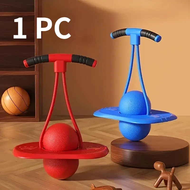 High-Elasticity Fitness & Outdoor Fun Pogo Ball — Durable and Wear-Resistant Design, Sturdy Load-Bearing Capacity, Flexible Handle; No Batteries Required—Perfect for Both Fitness and Outdoor Recreation. Bouncing Balls