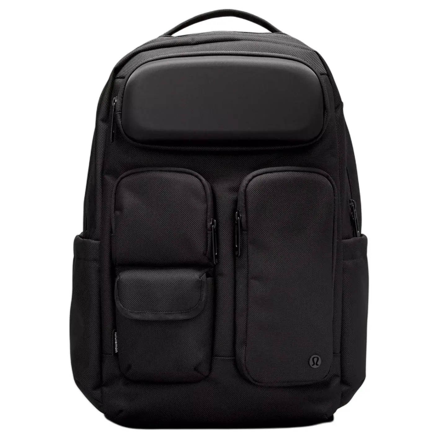 Lululemon Cruiser 23L Nylon Backpack for Men - Multi-Compartment, Zippered, Small, Carry On, Aesthetic Tech, Black Logo, Active Backpack, Small Backpacks, Carry On Backpacks