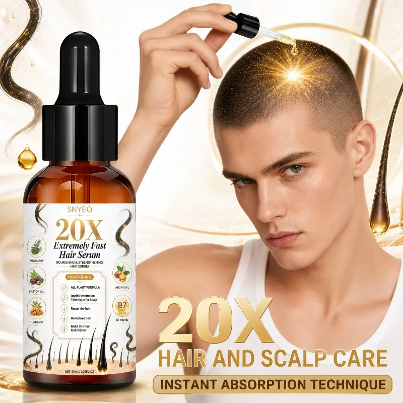 Extremely Fast Hair Builder That Moisturizes And Promotes Plump Skin in Bald Areas, Contains Turmeric, Rosemary, Biotin, Fosters Health And Strengthens Hair, Moisturizes Roots And Skin. Christmas Gift/Mother'S Day Gift, Making Thin Hair Look Full