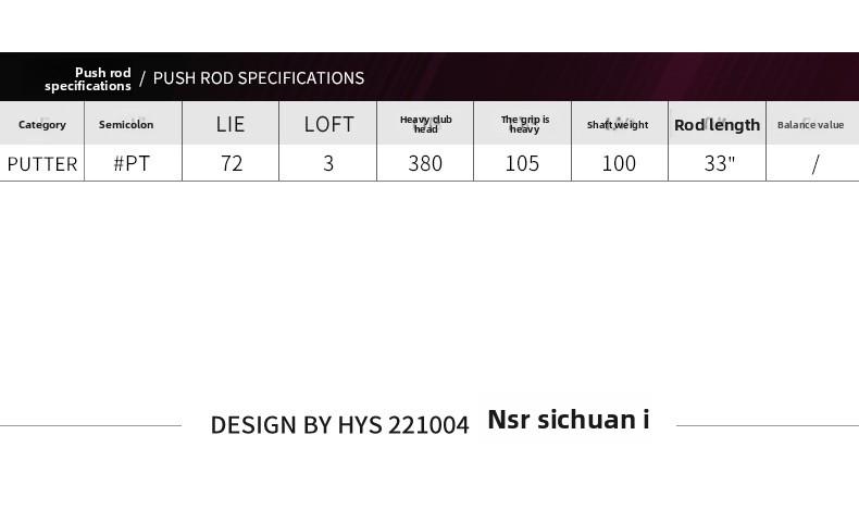 Women's Golf Putter - Single Club| Stable, Low Center of Gravity, High Forgiveness| Features Alignment Line
