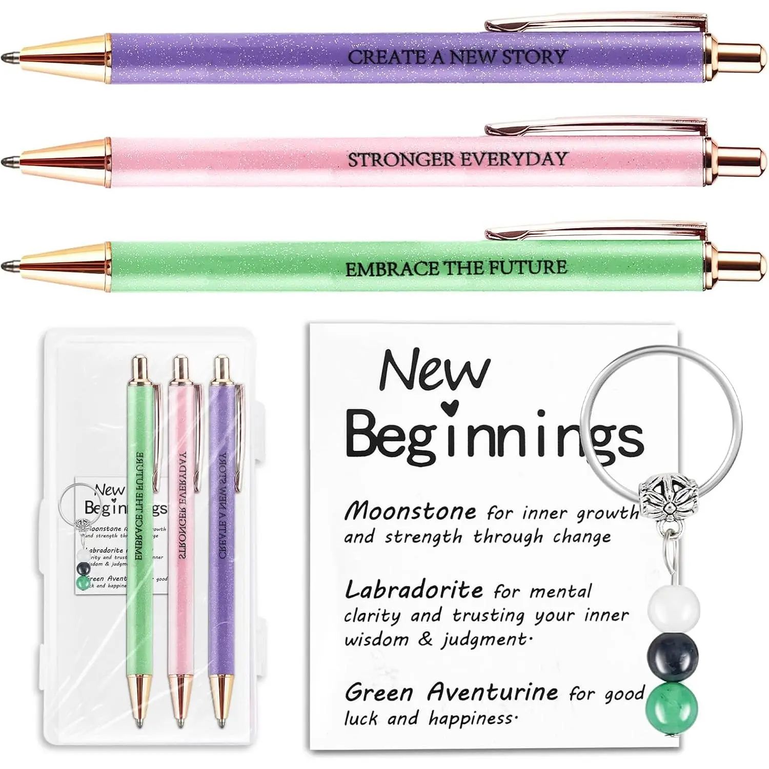 Going  Gifts for Coworkers Women  Beginning Gifts Farewell    Fancy Pen Set Divorce  Goodbye Present Inspirational Encouragement Leaving Job Presents Office Present