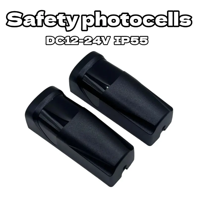 Dc12-24v Infrared Safety Beam Sensor, Auto Door/barrier Alarm Detector, Ip55 Waterproof, 50-100m Detection Range, Anti-Theft Security Device, Home Security Systems