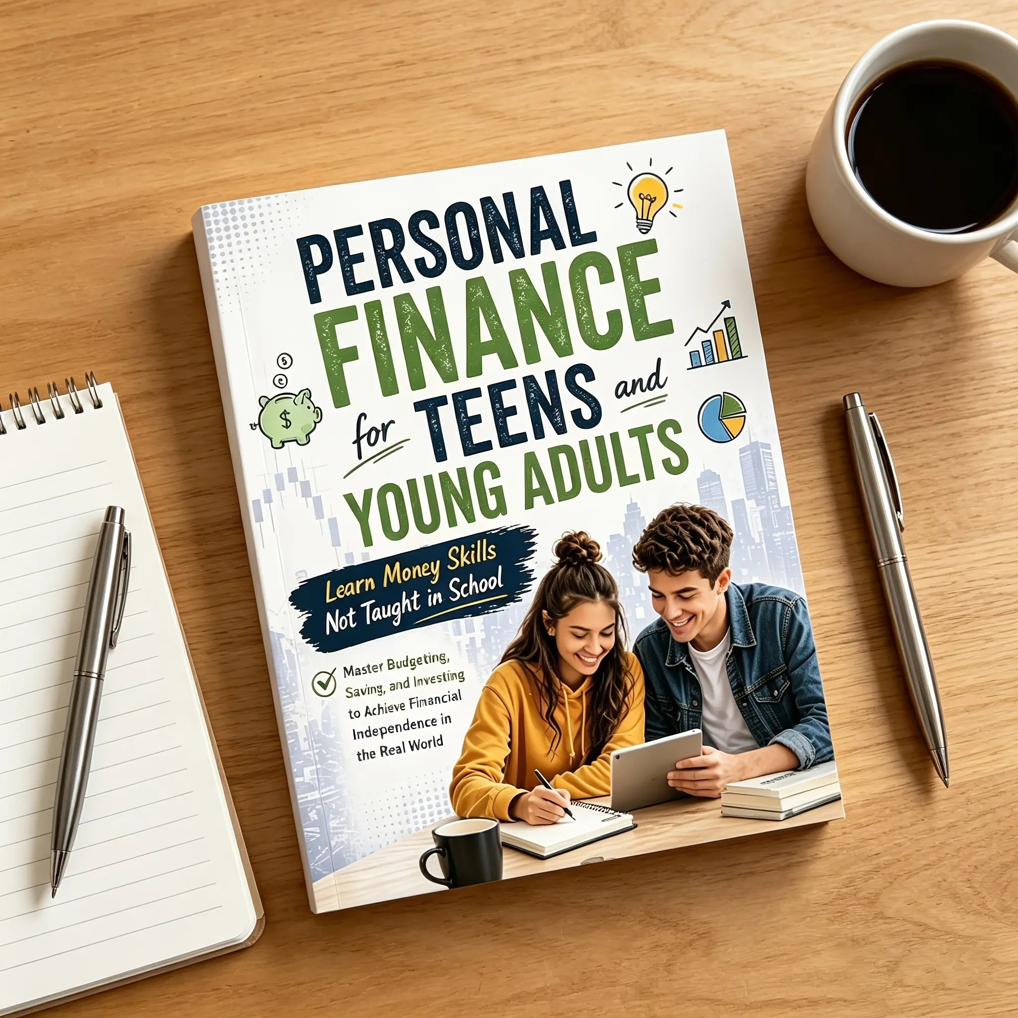 Personal Finance Guide for Teens and Young Adults, Master Budgeting, Saving, and Investing, Achieve Financial Independence