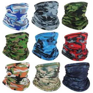 Stretchy Breathable Neck Gaiter Balaclava, UV Wind Dust Proof Face Mask One Size For Cycling Hiking All Seasons