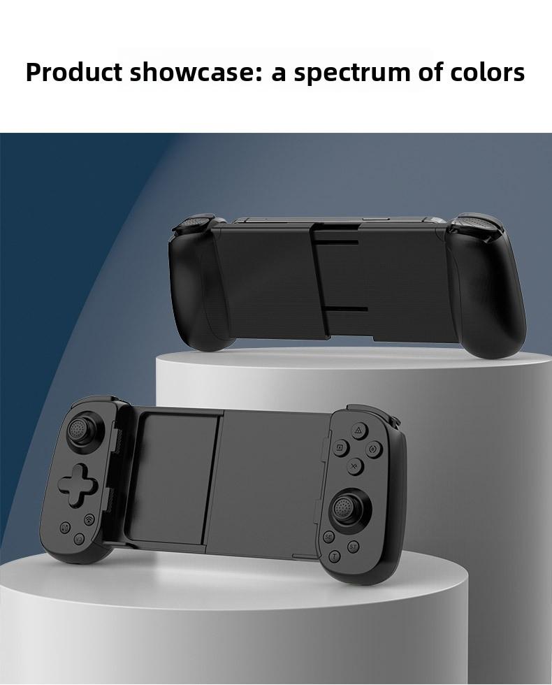 Dual Hall Effect Telescopic Gamepad - D6DP Wireless Controller for Switch Android iOS Windows