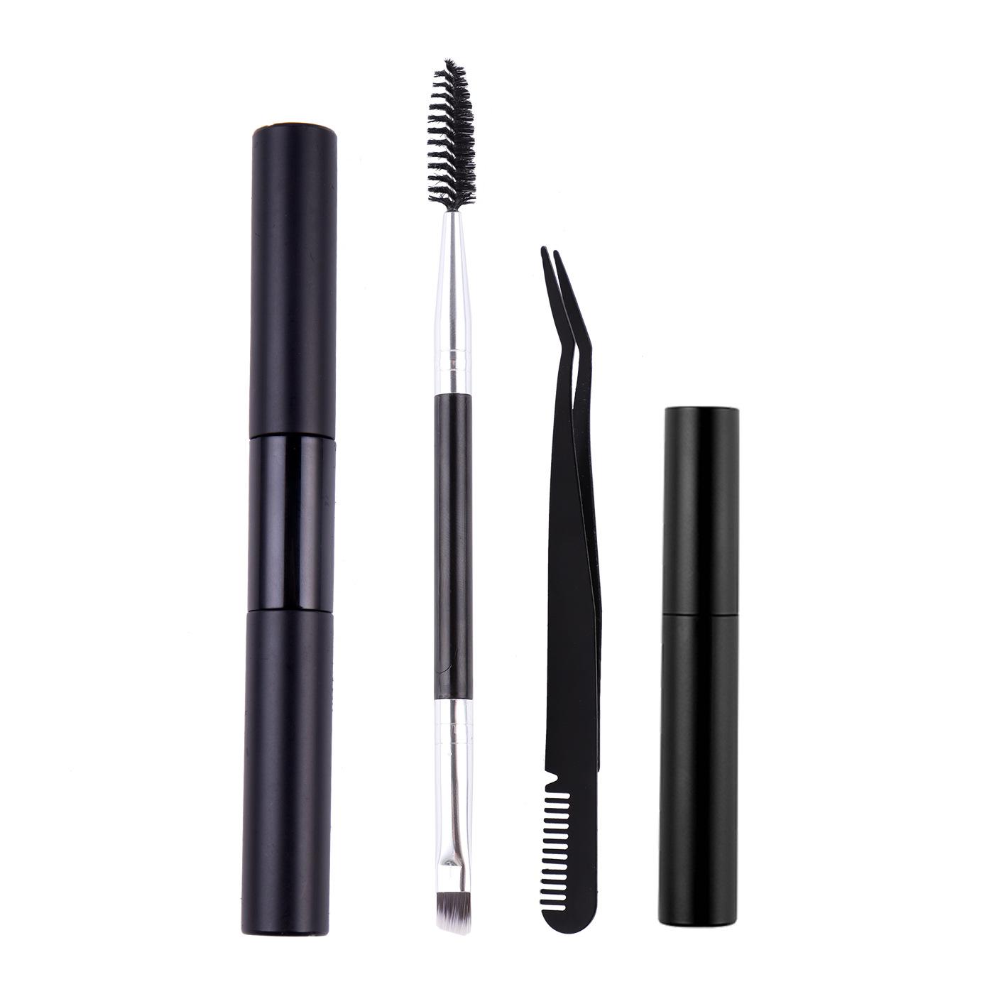 Segmented single-cluster false eyelashes - naturally and durably set, gentle and non-irritating, quick-drying adhesive for eyelashes, suitable for high-end makeup applications. Mascara Cosmetic Storage