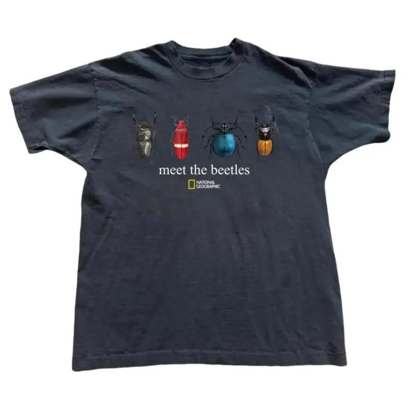 National Geographic "Going with the Flow" Unisex T-Shirt with Various Animals and Insects - Holiday Gift