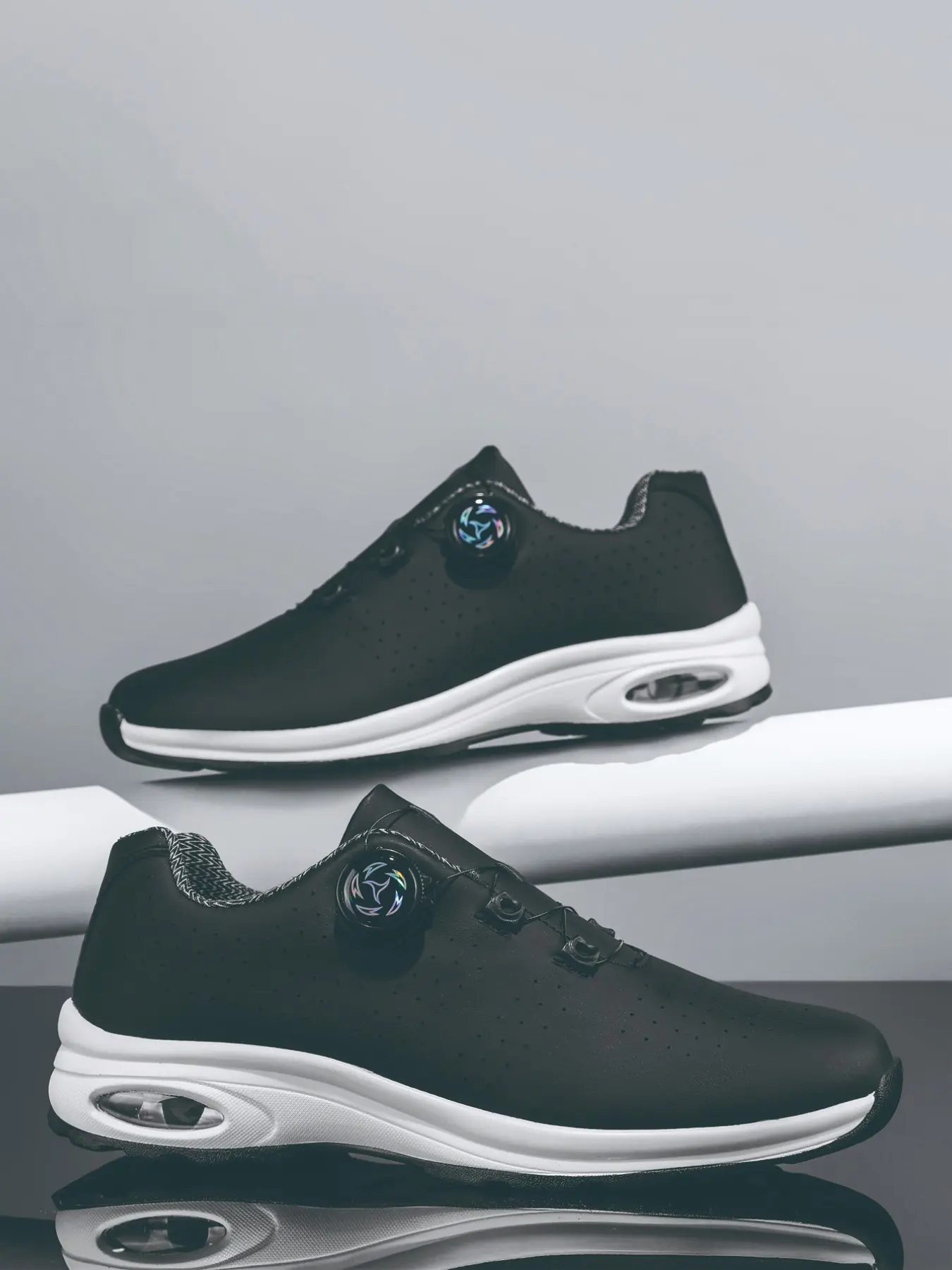 Men's Golf Shoes, Sports Shoes, Waterproof Breathable, Non-Slip Rubber Sole, Casual Athletic Footwear, Lightweight Durable, All-Season Use