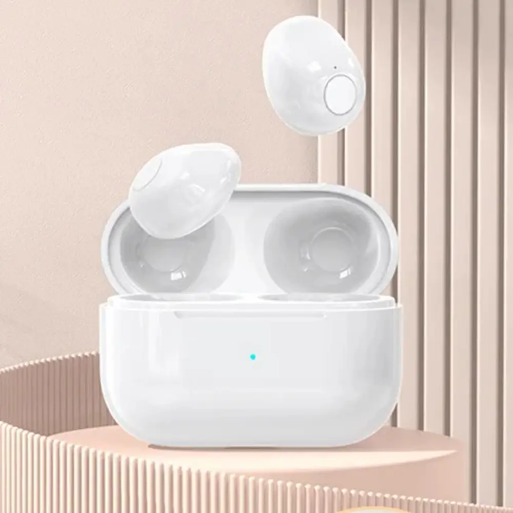 3.6g True Wireless Earbuds - In-Ear TWS Bluetooth 5.4 Headset with Noise Cancelling, HD Hands-Free Calls, Stereo Speakers, Long Standby, Mic for Gym, Sport